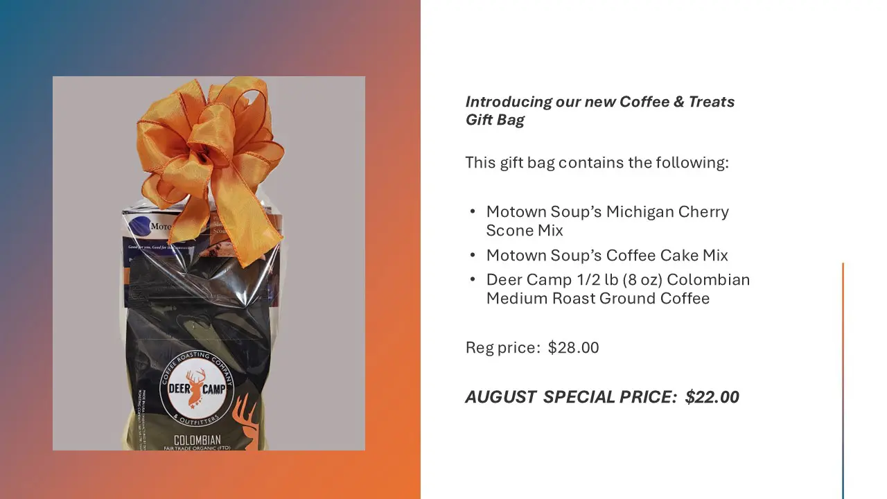 August Coffee & Treats