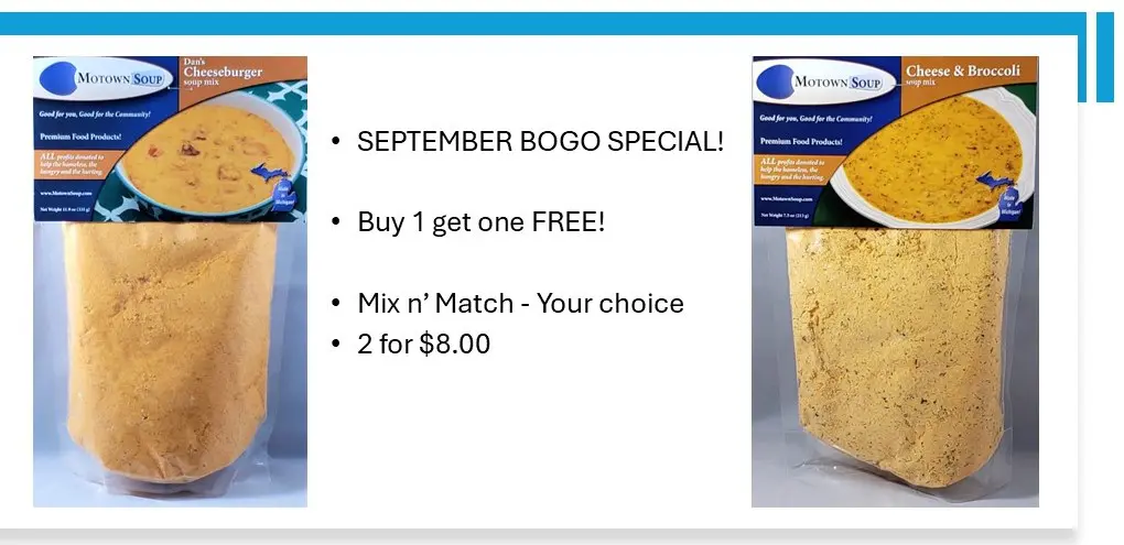 September BOGO special