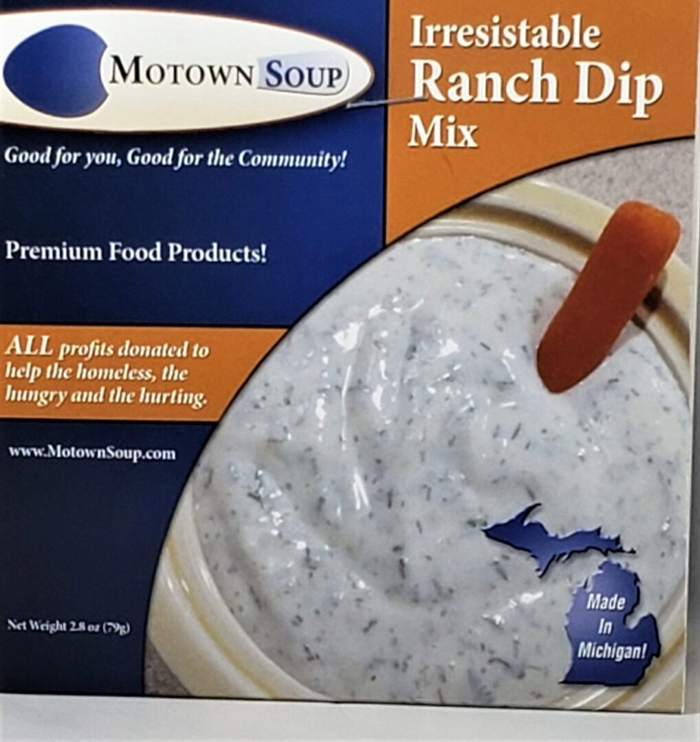 Ranch Dip Mix - Motown Soup Ranch Dip Mix - Motown Soup