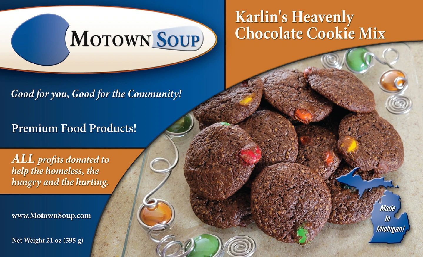 Chocolate Cookie Mix - Motown Soup
