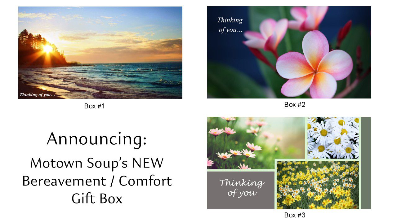 Bereavement & Comfort Gift Box – Large Box (Mini soups)