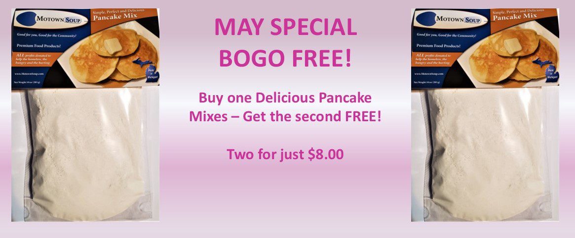 .BOGO – Pancake Mix